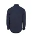 Chemise Manches Longues Motif/style À Motifs Homme Bleu Marine Blanc Fabric-2
