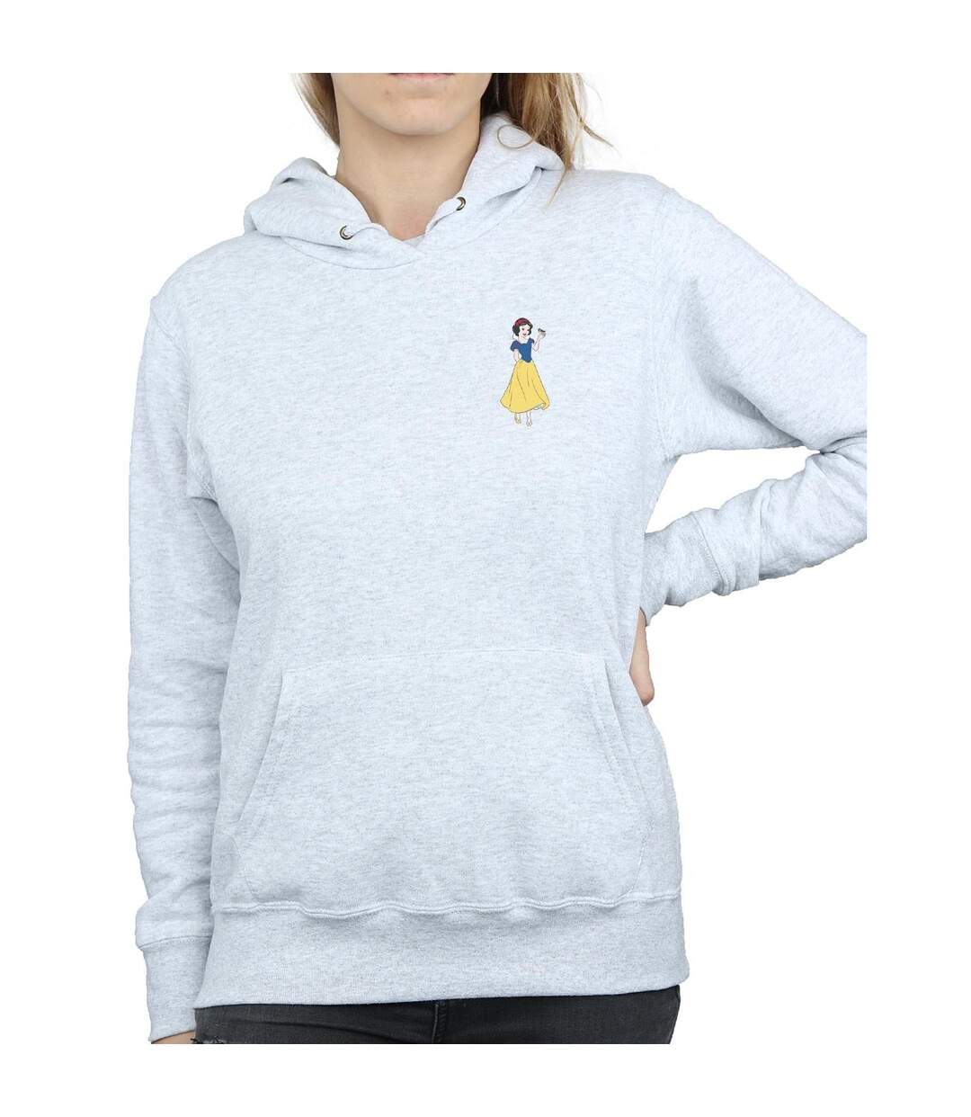 Disney Princess - Sweat à capuche SNOW WHITE CHEST - Femme (Gris chiné) - UTBI12403-3