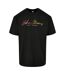 T-shirt Motif/style Texte Homme Noir Urban Classics-1