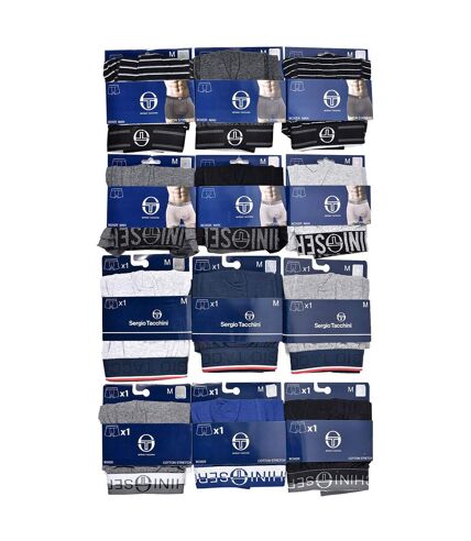 Boxer Homme SERGIO TACCHINI Lot de 12 Pack de 12 Boxers TACCHINI