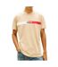 T-Shirt beige homme tommy hilfiger tjm reg signature-1