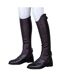 Unisex adult leather gaiters brown Moretta