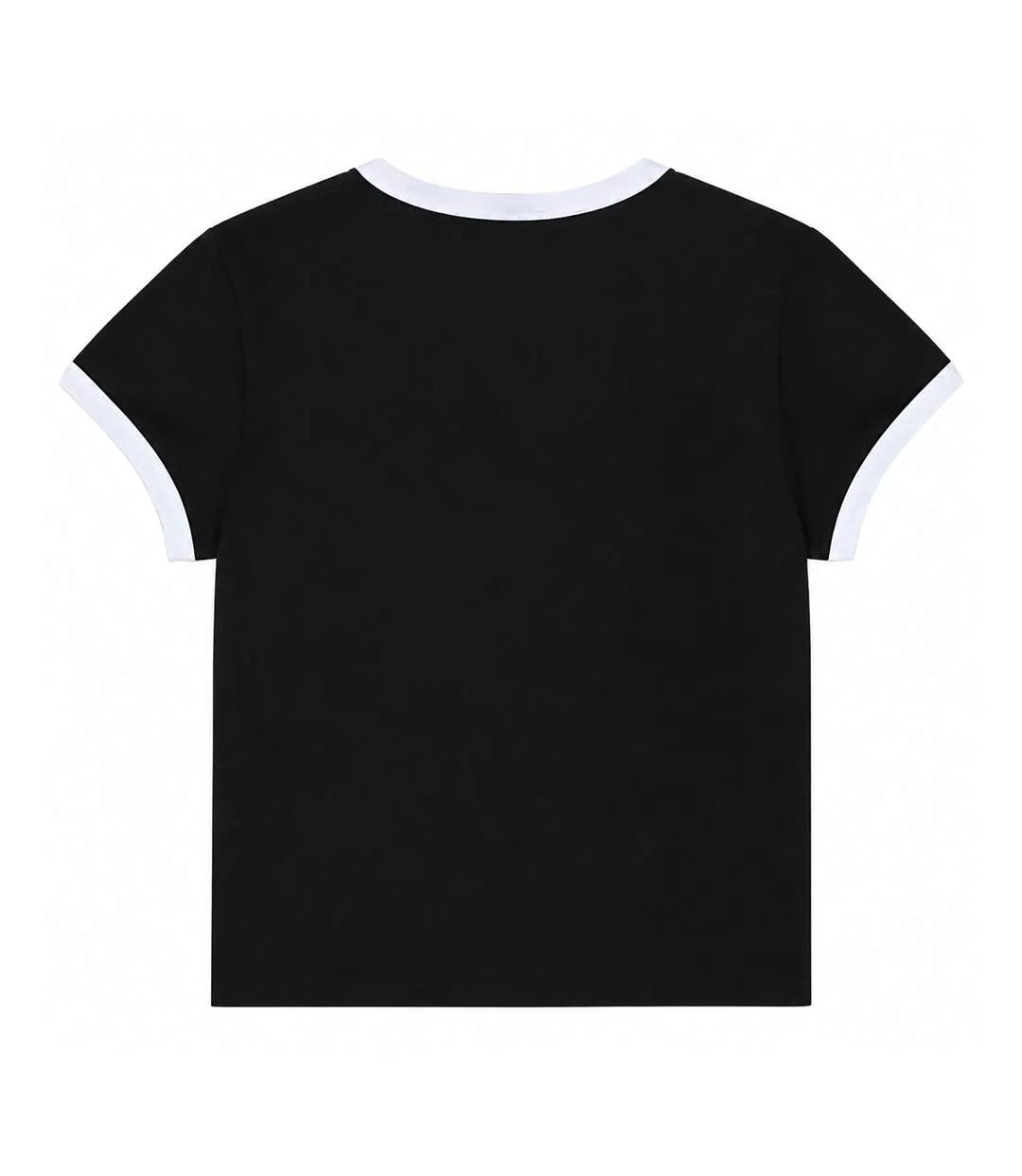 T-shirt Motif/style Ringer Kiss Juicy Femme Noir Juicy Couture-3