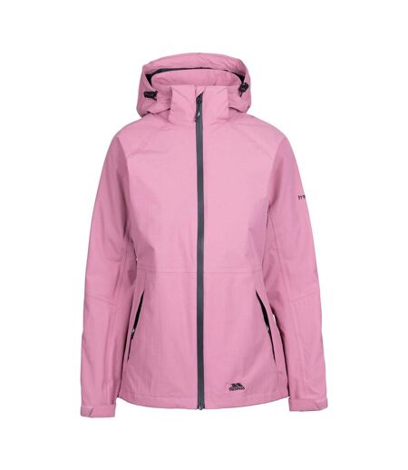 Trespass Womens/Ladies Tilbury TP75 Waterproof Jacket (Light Mulberry)