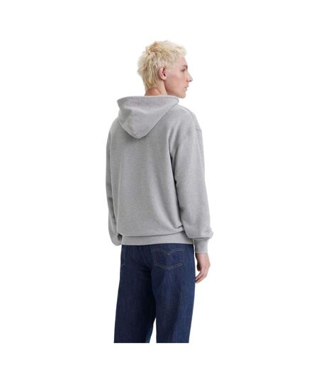 Sweat à capuche homme gris chiné Levis