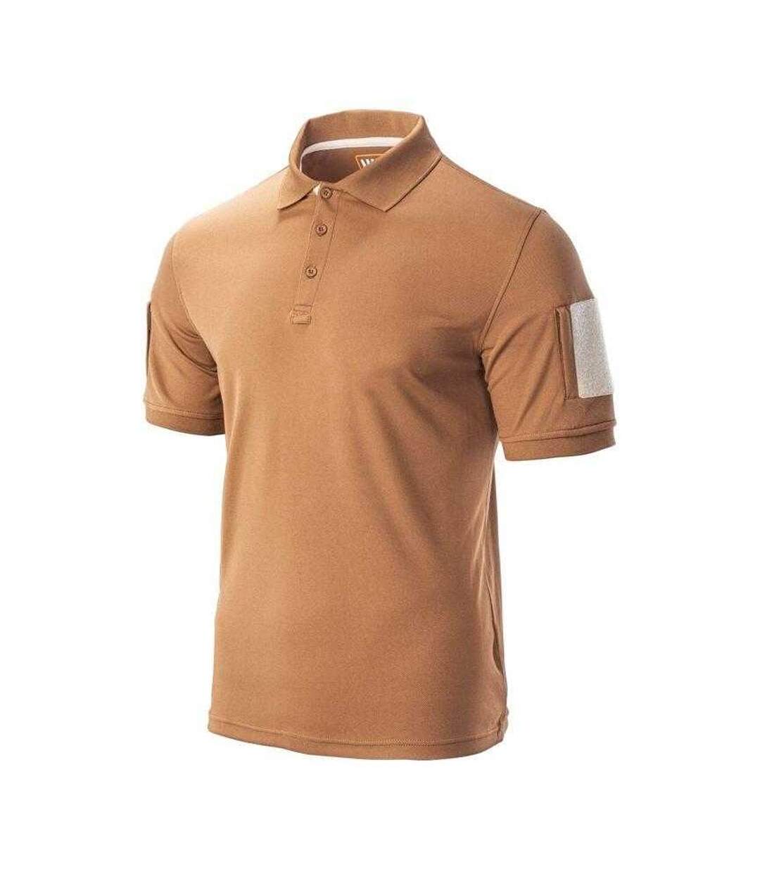 Mens Ii Polo Shirt Brown Magnum-3