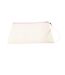 Canvas Cosmetic Bag One Size Natural Pink Westford Mill-2