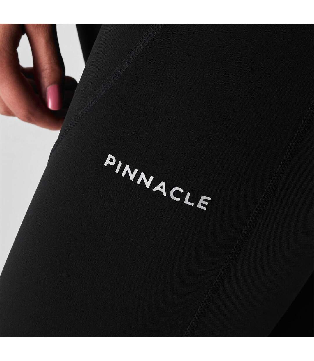 Cuissard Long De Cyclisme À Bretelles Femme Noir Pinnacle-4