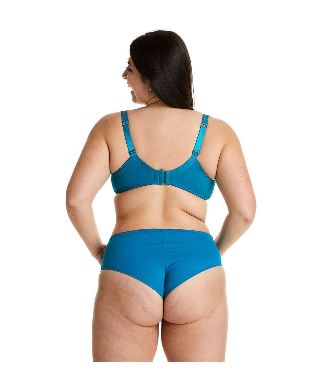 Soutien-gorge à armatures grand maintien turquoise/kaki Elena