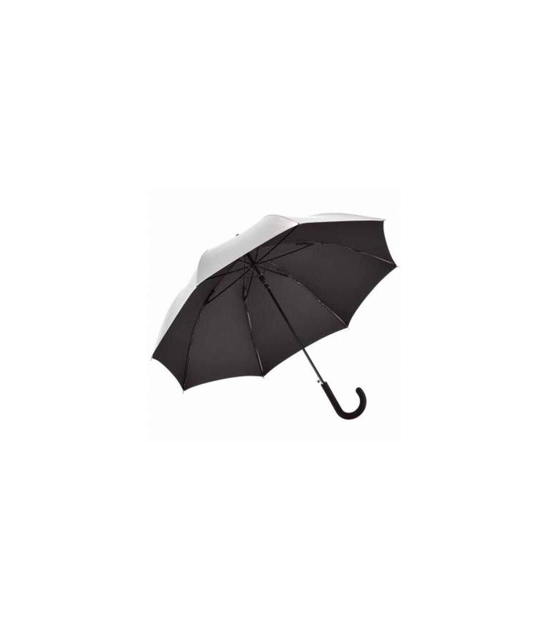 Parapluie standard extérieur argenté - FP7119 - noir-1