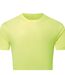 T-shirt Motif/style Texturé Homme Jaune Éclair TriDri-2