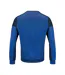 Mens Contrast Crew Neck Sweatshirt Cobalt Navy Printer PRIME-2