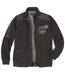 Men's Black Brushed Fleece Jacket 