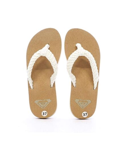 Tongs beiges femme roxy porto - 36