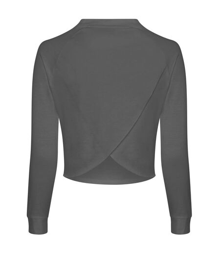 AWDis Cool Womens/Ladies Cross Back T-Shirt (Iron Grey) - UTRW7905