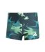 Short De Bain Motif/style Imprimé Graphique Homme Turquoise Adidas-2
