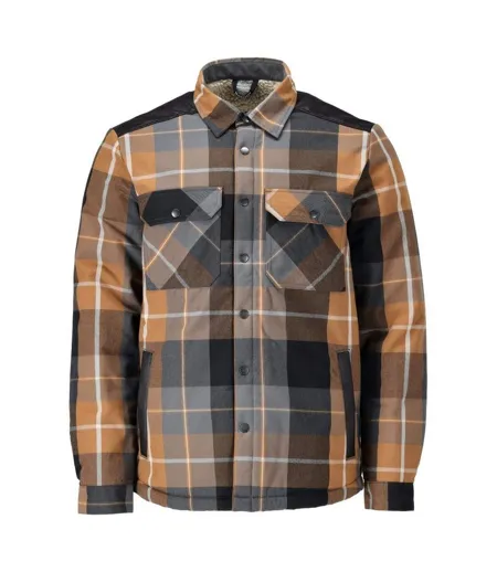 Chemise Customized Homme Marron Mascot