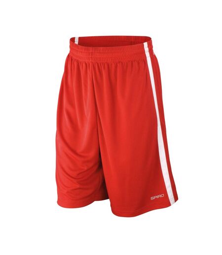 Short De Basketball Hommes Bleu Roi Blanc Spiro