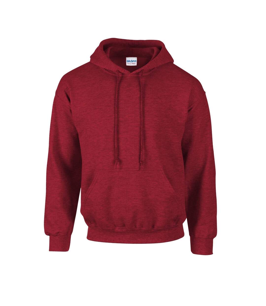 Unisex Adult Heavy Blend Hoodie Antique Cherry Red Gildan-1