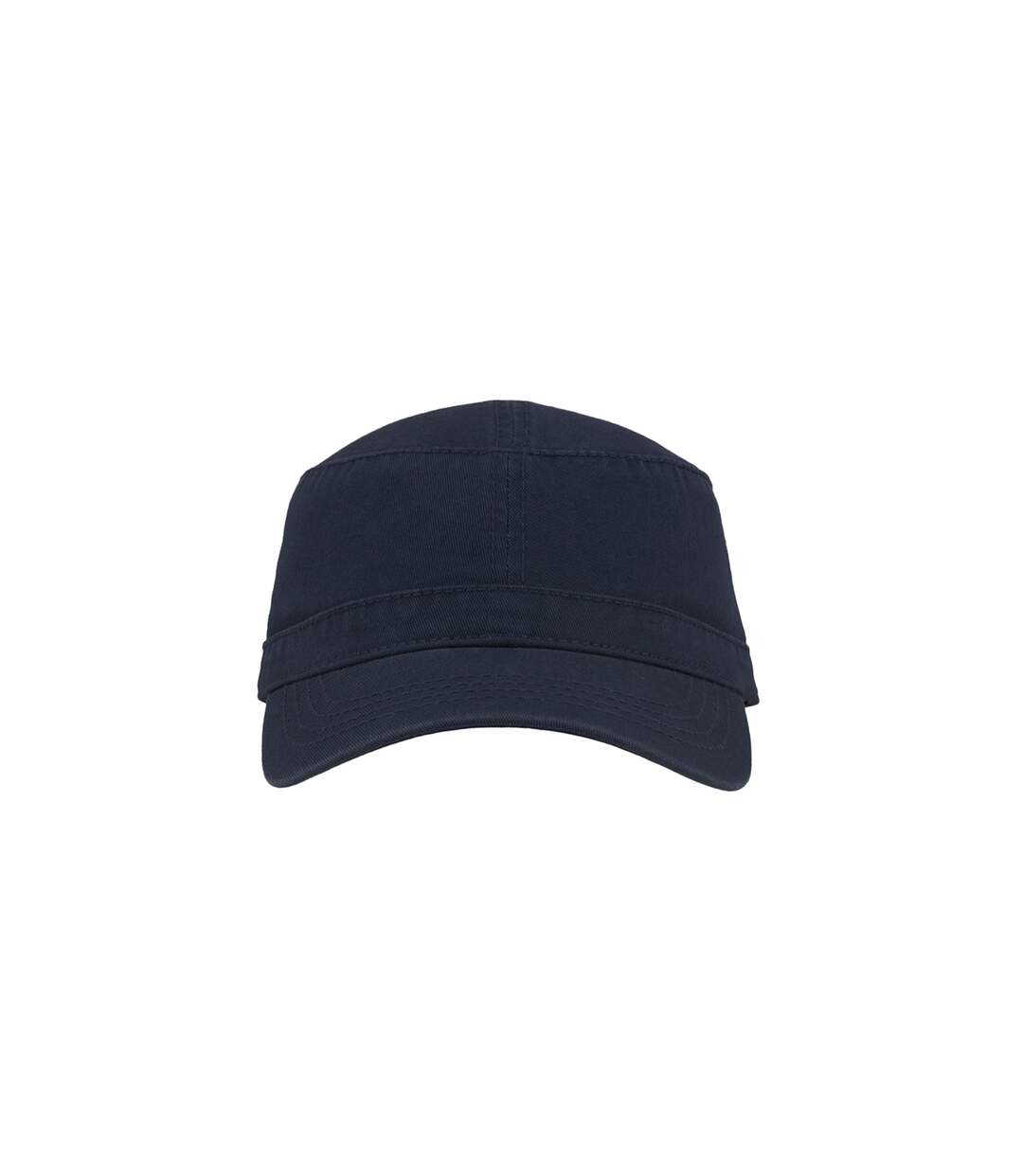 Casquette militaire en serge de coton mixte bleu marine Atlantis-3