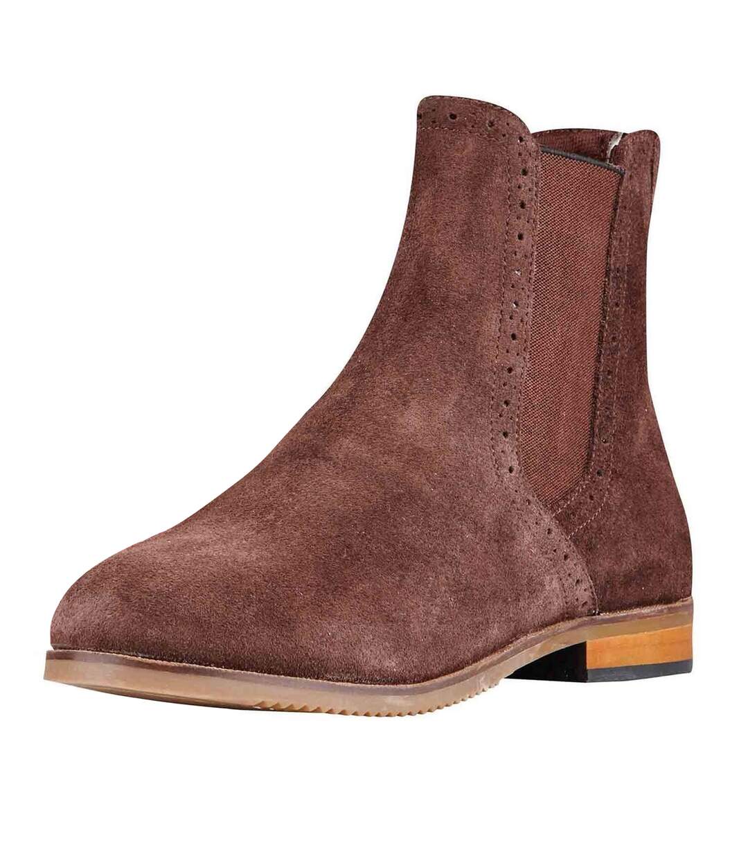 Bottes en daim marron Dublin-1