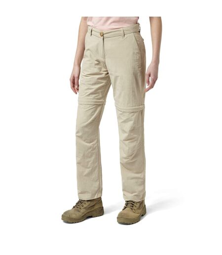 Pantalon Nosilife Femme Beige Craghoppers