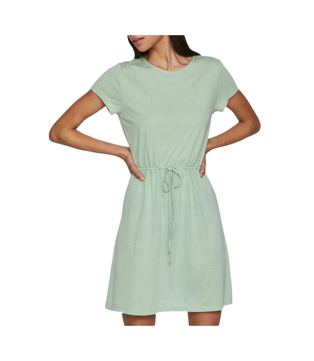 Robe Vert Femme Vila Mooney - M-1