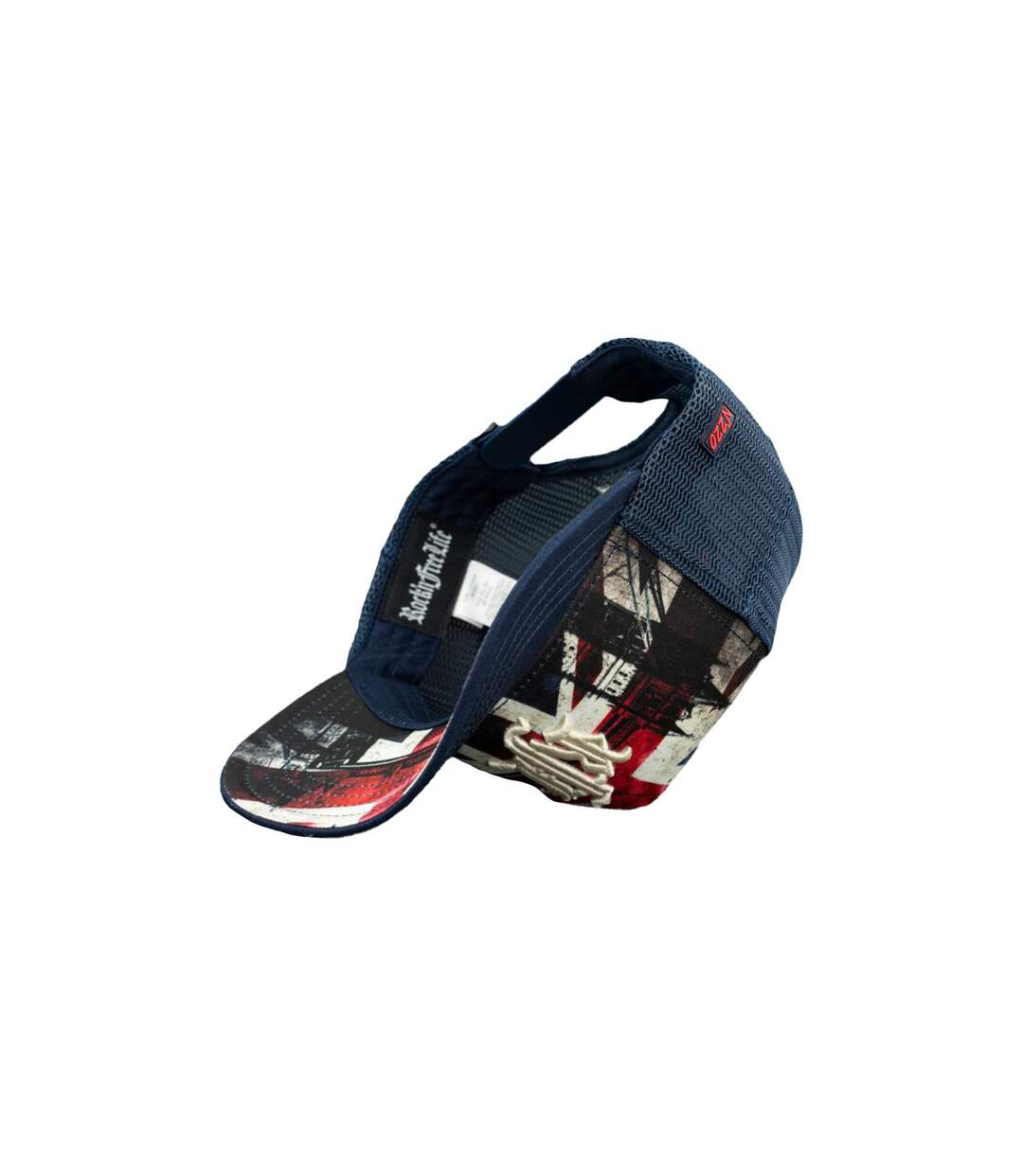 Casquette trucker avec filet bi-matière Tower Bridge Rock'n Free Life-4