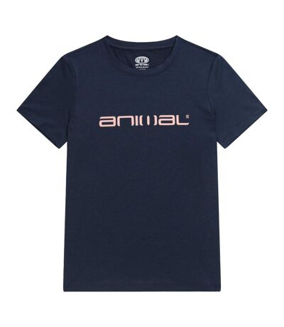 Animal Womens/Ladies Latero Hybrid Swimming T-Shirt (Navy) - UTMW2802