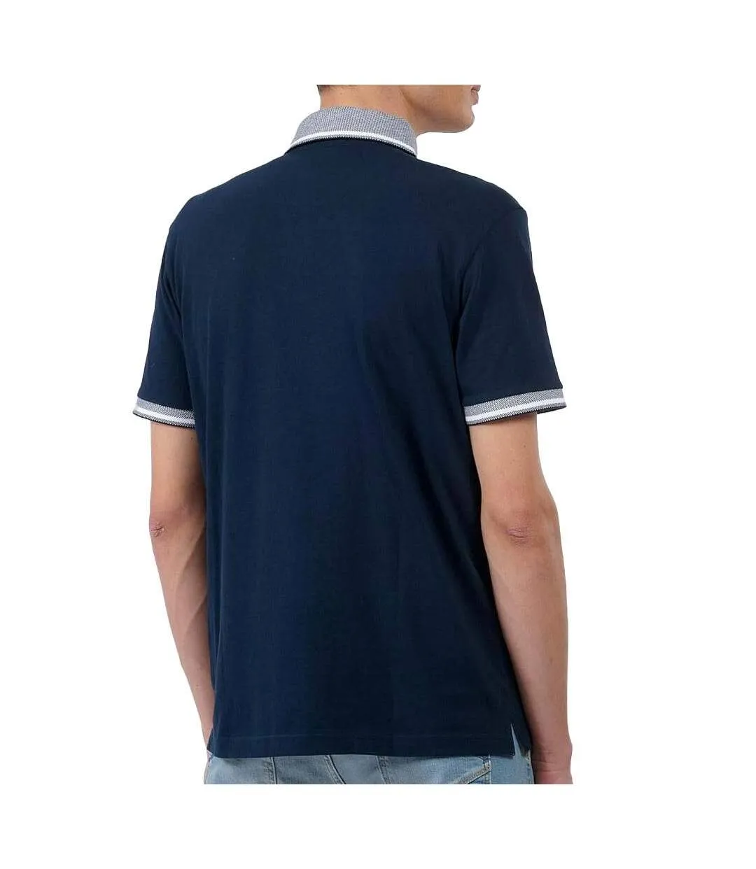 Polo marine homme kaoral chune-2
