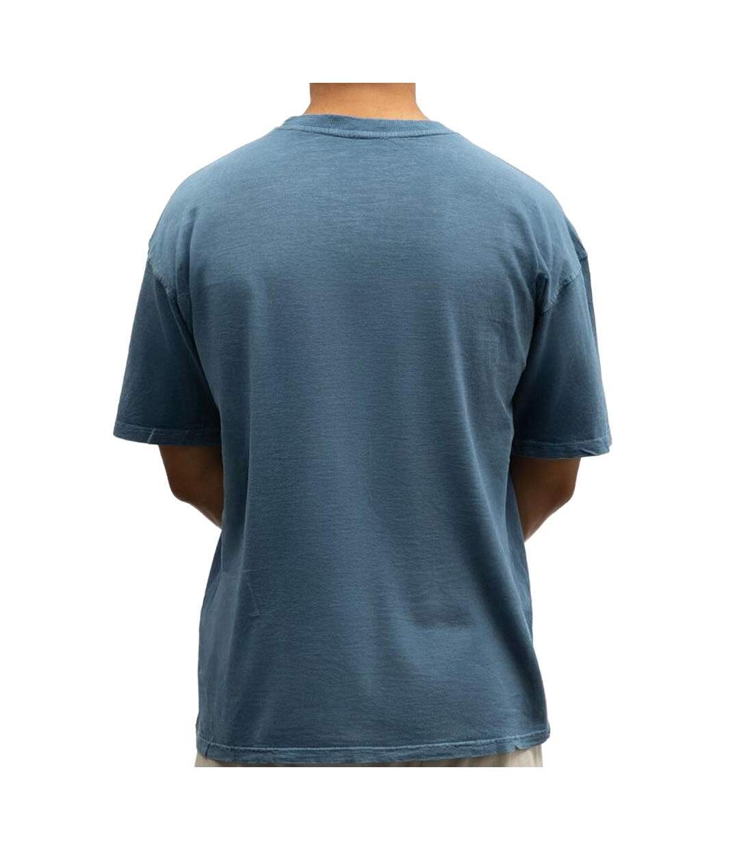 T-Shirt bleu homme paname brothers uniclo-2
