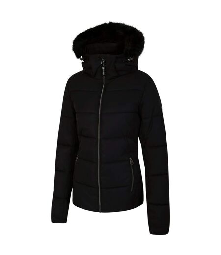 Dare 2B Womens/Ladies Glamourize IV Ski Jacket (Black) - UTRG9002