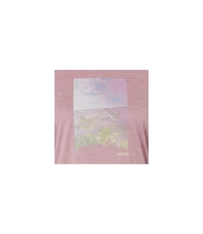 Womens/ladies Fingal Ix Meadow Marl T-shirt Lilas Marl Regatta
