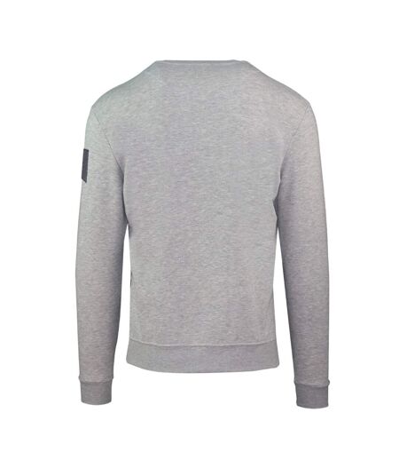 Sweat Motif/style Écusson Homme Gris Aquascutum