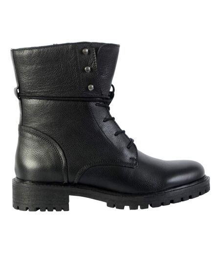 Bottine Cuir Geox Hoara Tumb.Lea