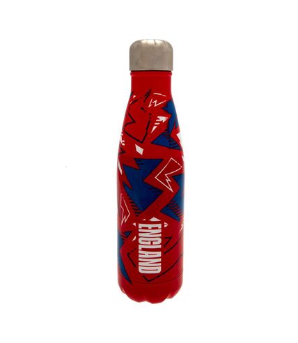 England FA Crest Thermal Flask (Red/Blue/White) (One Size) - UTTA10183