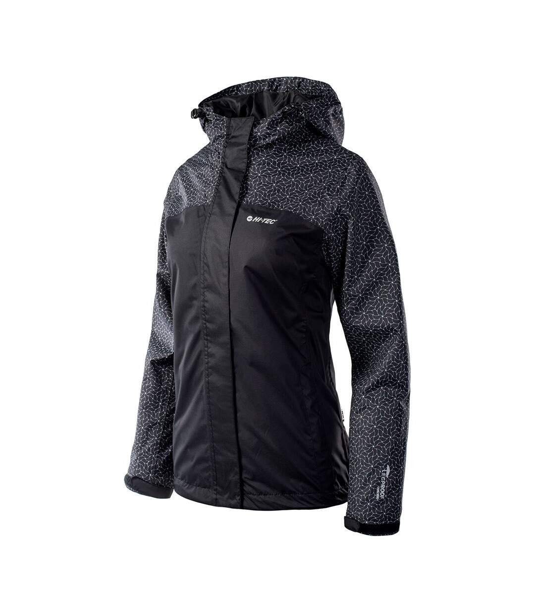 Veste Imperméable Monsa Femme Noir Hi-Tec-3