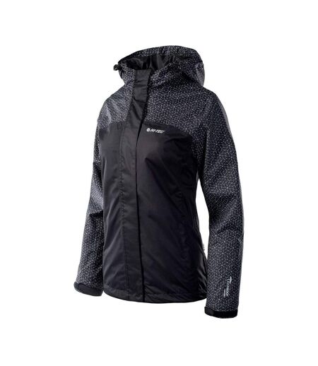 Veste Imperméable Monsa Femme Noir Hi-Tec