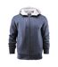 Veste À Capuche Homme Bleu Chiné Chiné James Harvest-2