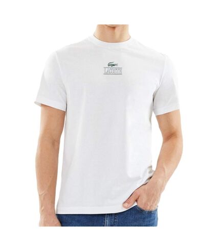 T-shirt Blanc Homme Lacoste TH1147 - L