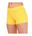 Womens/ladies terrycloth lounge shorts gold Adidas-3