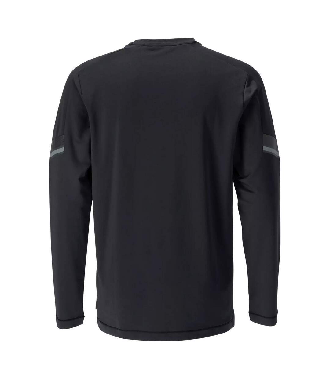 T-shirt Manches Longues Customised Homme Noir Mascot-2