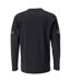 T-shirt Manches Longues Customised Homme Noir Mascot-2