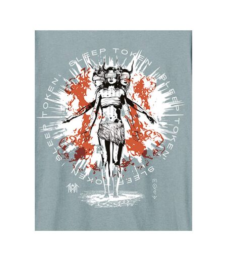 T-shirt Rain Adulte Bleu Amplified