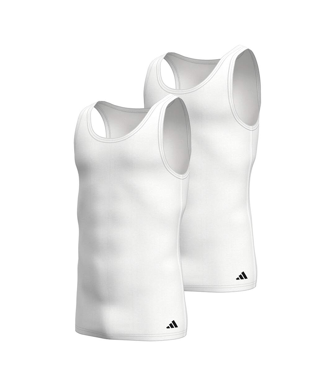Lot de 2 débardeurs homme Active Flex Cotton Adidas Sport-1