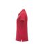 Polo Marion Femme Rouge Clique-3