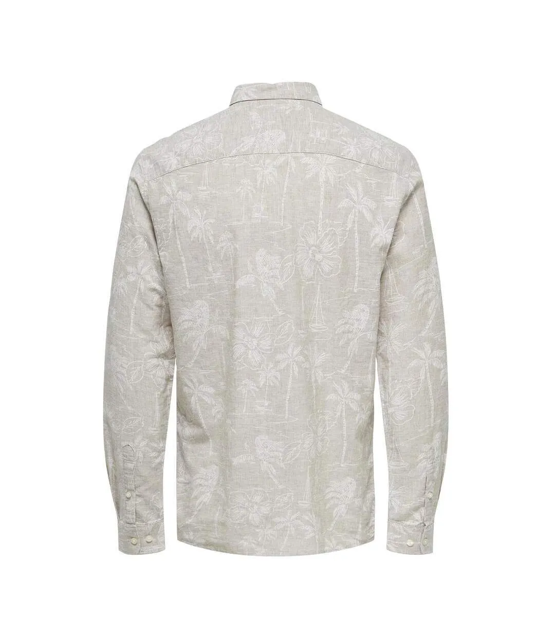 Chemise grise homme only & sons caiden-2