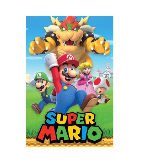 Super Mario Bros - Poster (Multicolore) (Taille unique) - UTTA11369