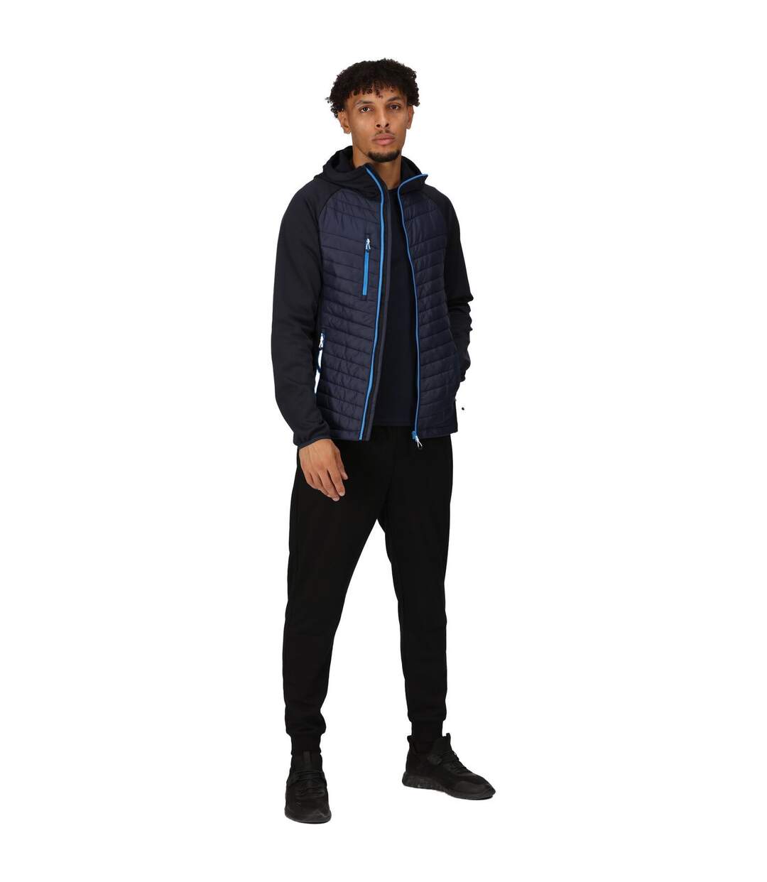 Doudoune Hybride Navigate Homme Bleu Marine Bleu Regatta-2