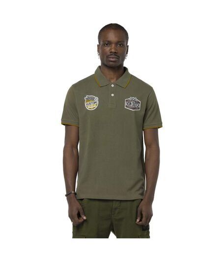 Polo homme manches courtes piqué avec patch Kust Vondutch